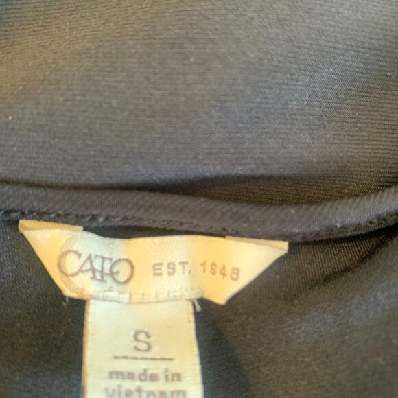 Cato NWT Black sequin tank top Small - Picture 6 of 6